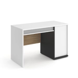 Indio Wooden Laptop Desk In Matt White